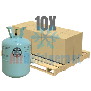 Wholesale R134A Refrigerant – 30lb Cylinders for Auto, Home AC & Refrigerator Repair, (10 Cylinders / 300lb Total)