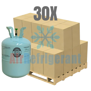 Wholesale R134A Refrigerant – 30lb Cylinders for Auto, Home AC & Refrigerator Repair, (30 Cylinders / 900lb Total)