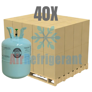 Wholesale R134A Refrigerant – 30lb Cylinders for Auto, Home AC & Refrigerator Repair, (40 Cylinders / 1200lb Total)