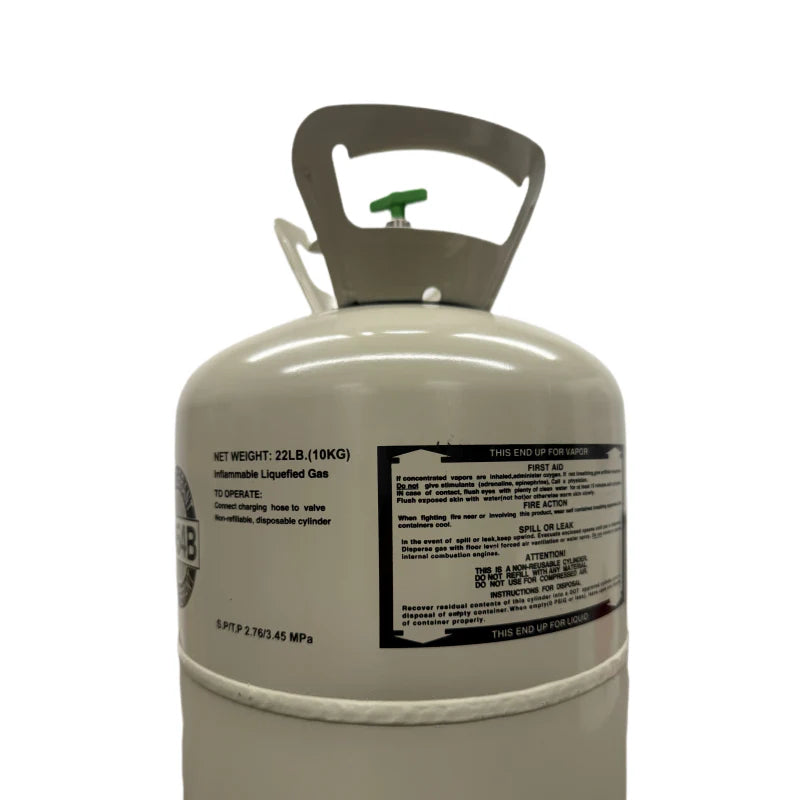 R454B Refrigerant 20.9lb Cylinder – 100% Virgin Gas, Factory Sealed, Free Shipping