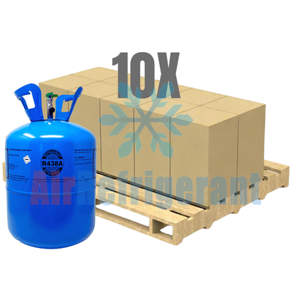 Wholesale R438A Refrigerant – 25lb Cylinders for For Older Home AC Units Replacing R22 (10 Cylinders / 250lb Total)