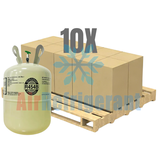 Wholesale R454B Refrigerant – 20lb Cylinders for Modern Home AC & Heat Pumps (10 Cylinders / 200lb Total)