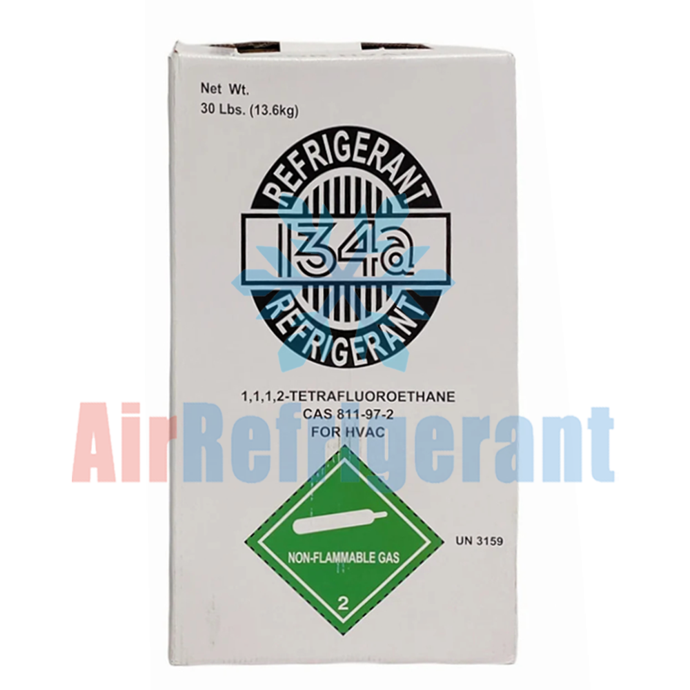 R134A Refrigerant 30lb (13.6kg) – For Car AC Repair, Easy to Use
