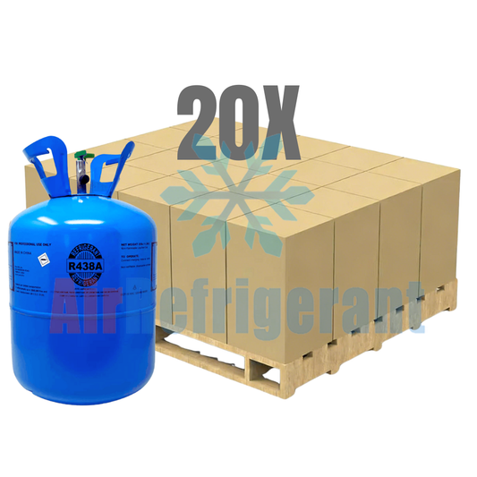 Wholesale R438A Refrigerant – 25lb Cylinders for For Older Home AC Units Replacing R22 (20 Cylinders / 500lb Total)