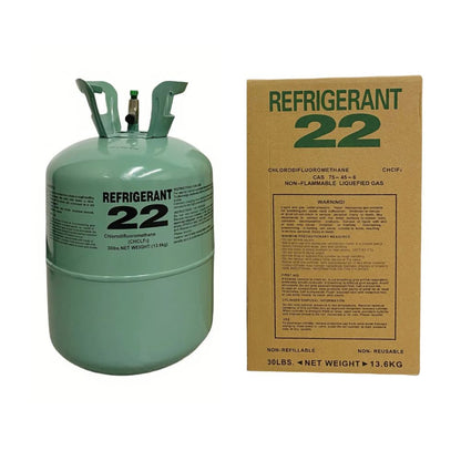 R22 Refrigerant 30lb Cylinder – 100% Virgin Gas, Factory Sealed, Free shipping