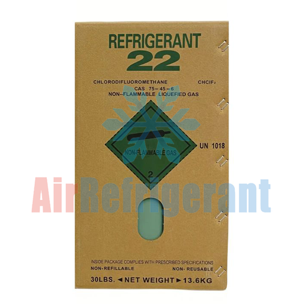 R22 Refrigerant 22lb (10.0kg) – For Older Home AC Units, Easy to Use