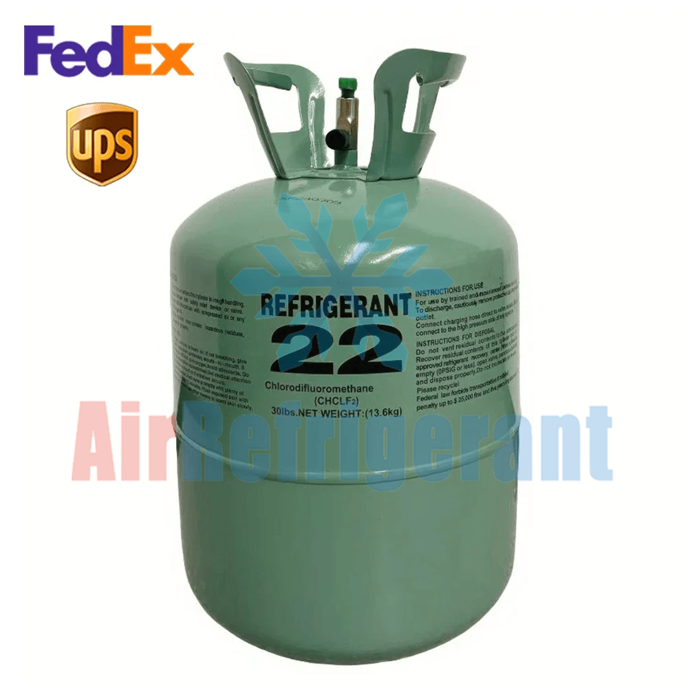 R22 Refrigerant 22lb (10.0kg) – For Older Home AC Units, Easy to Use