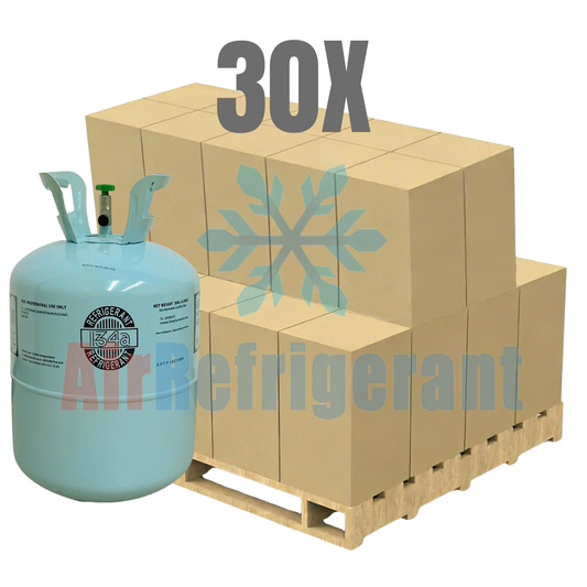Wholesale R134A Refrigerant – 30lb Cylinders for Car AC Repair (30 Cylinders / 900lb Total)
