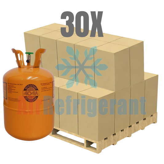 Wholesale R404A Refrigerant – 24lb Cylinders for Commercial Fridges & Freezers (30 Cylinders / 720lb Total)