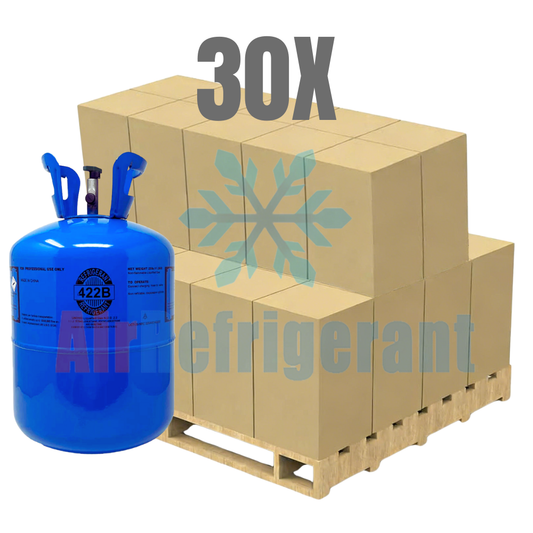 Wholesale R422B Refrigerant – 25lb Cylinders for Universal R22 Replacement in Commercial Systems (30 Cylinders / 750lb Total)