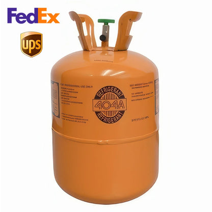 R404A Refrigerant 24lb Cylinder – 100% Virgin Gas, Factory Sealed, Free Shipping