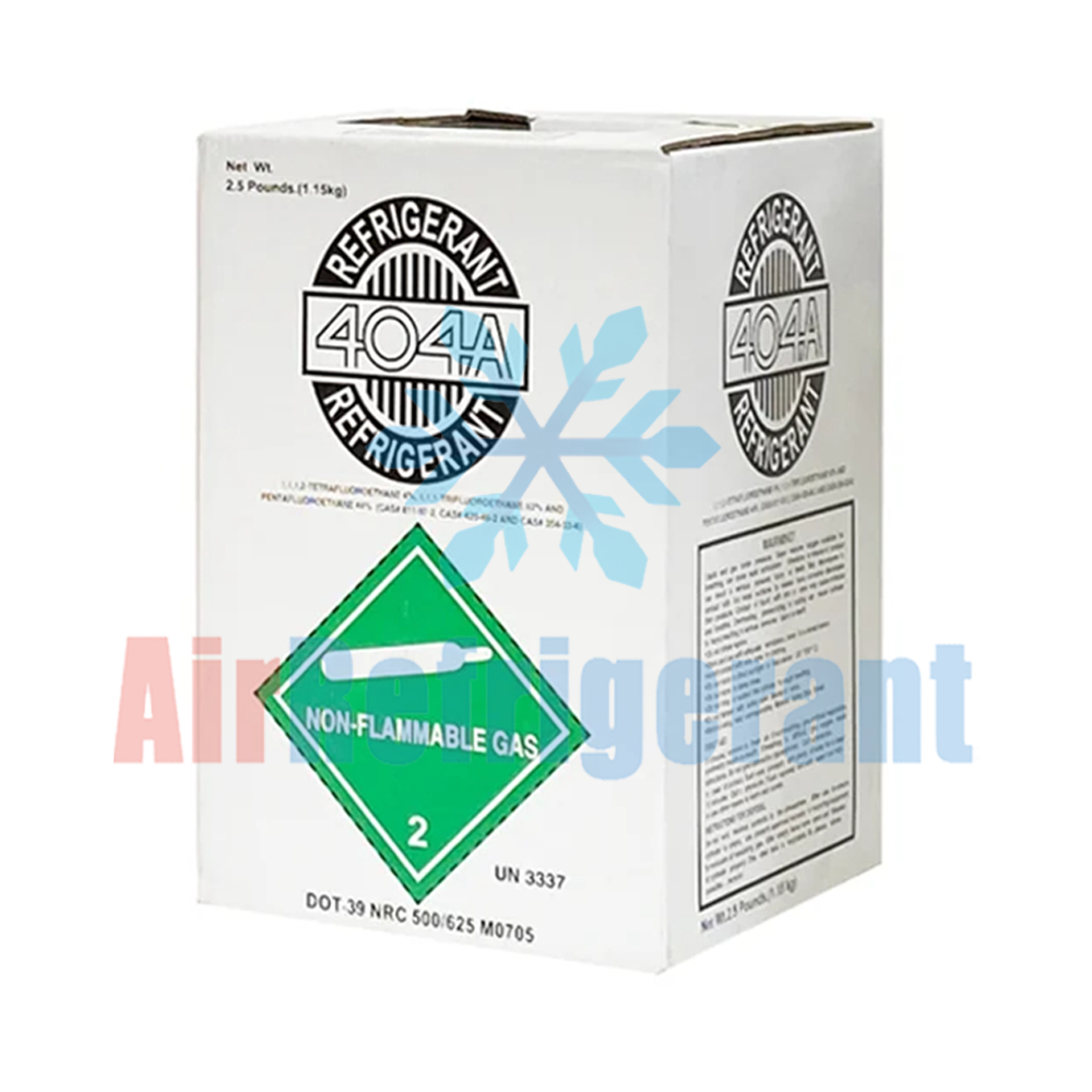 R404A Refrigerant 2.5lb (1.15kg) – For Commercial Fridges & Freezers, Easy to Use