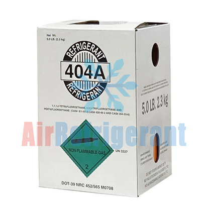 R404A Refrigerant 5lb (2.3kg) – For Commercial Fridges & Freezers, Easy to Use