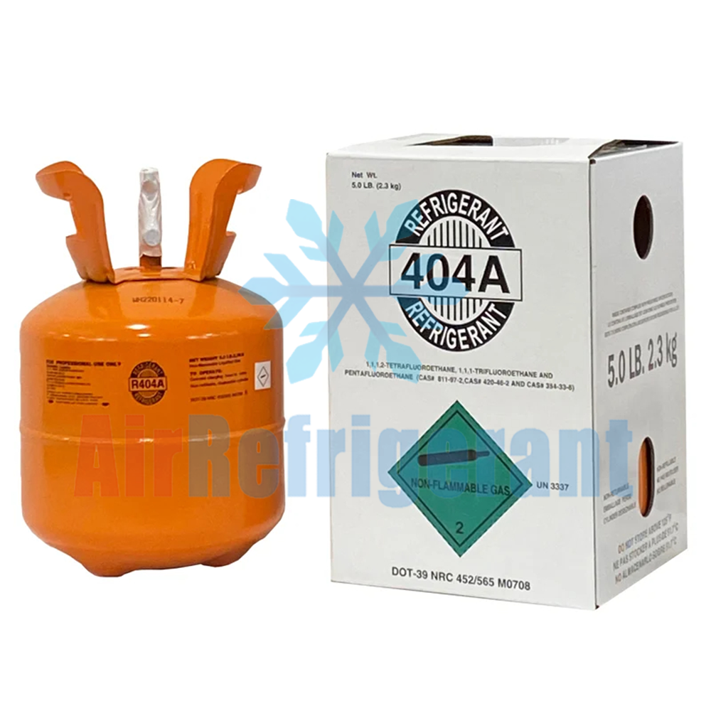 R404A Refrigerant 5lb (2.3kg) – For Commercial Fridges & Freezers, Easy to Use