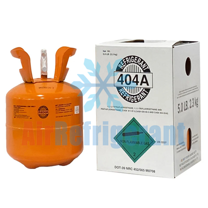 R404A Refrigerant 5lb (2.3kg) – For Commercial Fridges & Freezers, Easy to Use