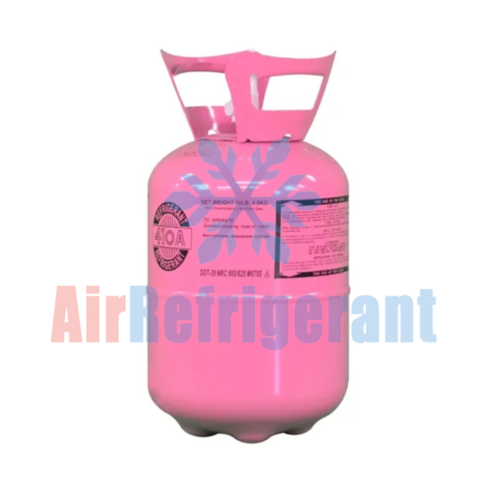 R410A Refrigerant 10lb (4.5kg) – For Home Air Conditioners & Heat Pumps, Easy to Use