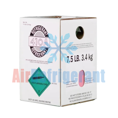 R410A Refrigerant 7.5lb (3.4kg) – For Home Air Conditioners & Heat Pumps, Easy to Use