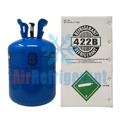 R422B (NU-22) Refrigerant 25lb (11.3kg) – For Universal R22 Replacement in Commercial Systems, Easy to Use