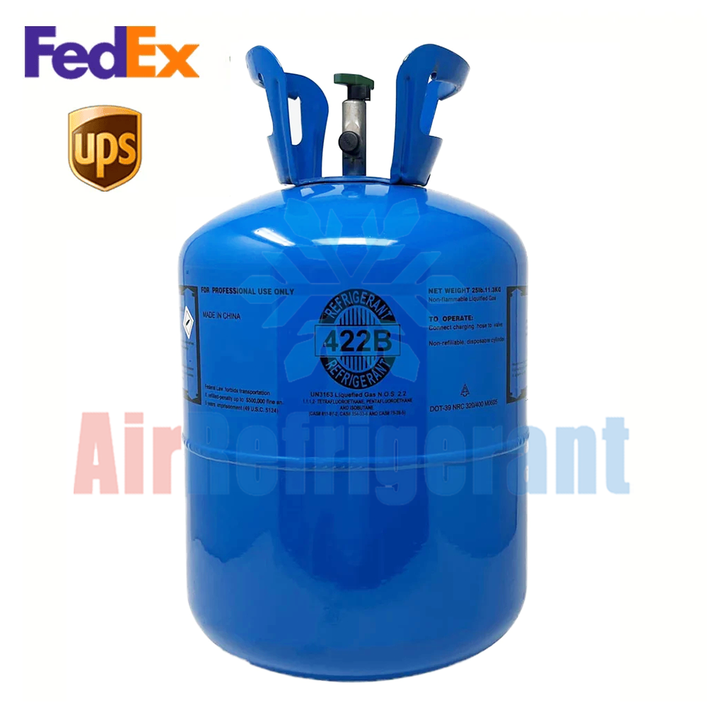R422B (NU-22) Refrigerant 25lb (11.3kg) – For Universal R22 Replacemen ...
