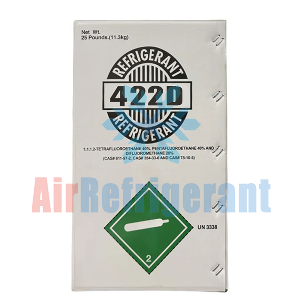 R422D Refrigerant 25lb (11.3kg) – For Commercial Refrigeration Systems Replacing R22, Easy to Use