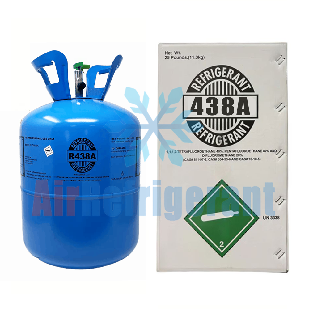 R438A (MO99) Refrigerant 25lb (11.3kg) – For Older Home AC Units Replacing R22, Easy to Use