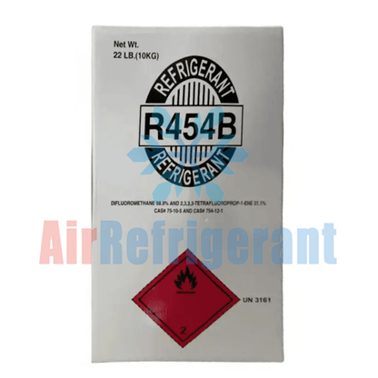 R454B Refrigerant 20.9lb (9.5kg) – For Modern Home AC & Heat Pumps, Easy to Use
