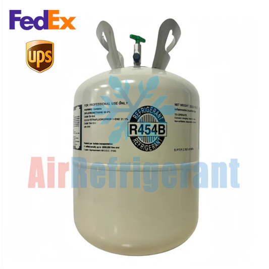R454B Refrigerant 20.9lb (9.5kg) – For Modern Home AC & Heat Pumps, Easy to Use