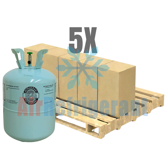 Wholesale R134A Refrigerant – 30lb Cylinders for Car AC Repair (5 Cylinders / 150lb Total)