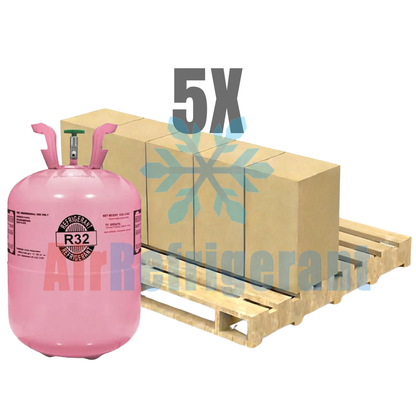 Wholesale R32 Refrigerant – 20lb Cylinders for Home AC & Heat Pumps (5 Cylinders / 100lb Total)