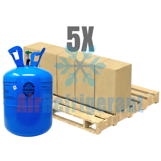 Wholesale R438A Refrigerant – 25lb Cylinders for For Older Home AC Units Replacing R22 (5 Cylinders / 125lb Total)
