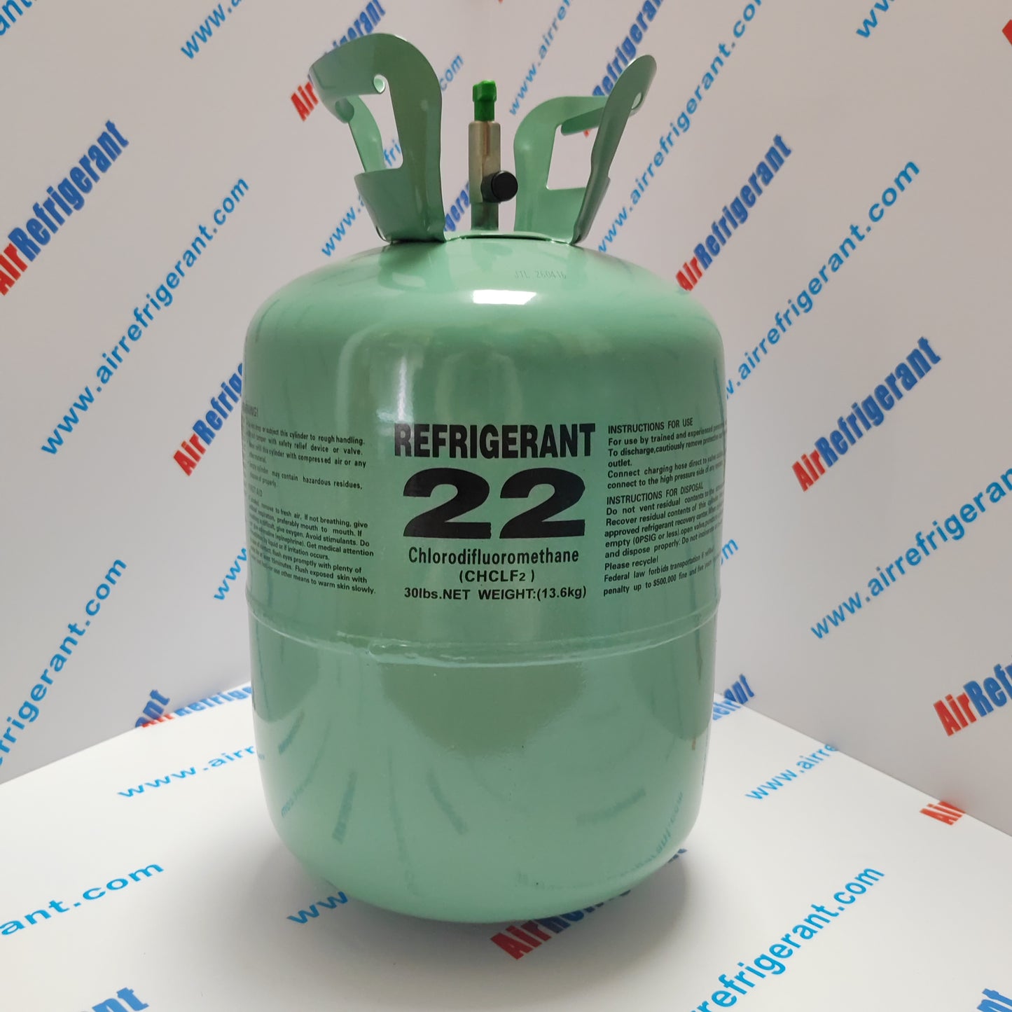 R22 Refrigerant 30lb (13.6kg) – Factory Sealed, U.S. Stock
