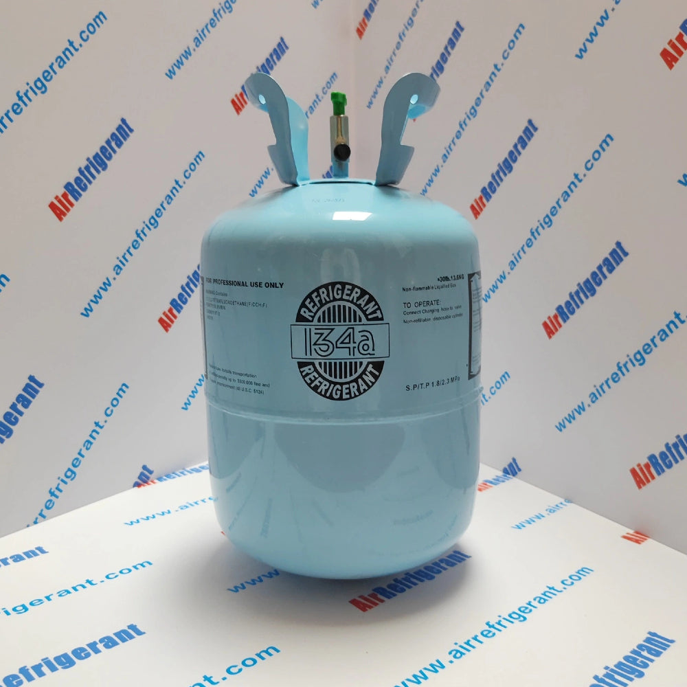 R134A Refrigerant 30lb (13.6kg) – For Auto, Home AC & Refrigerator Repair, Easy to Use