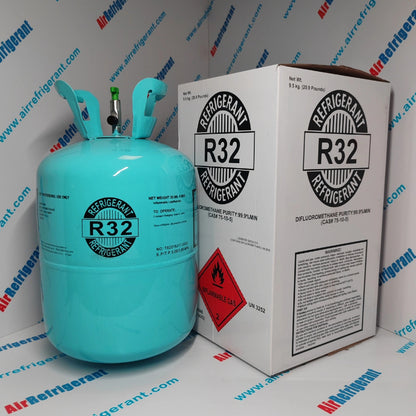 R32 Refrigerant 20lb (9.5kg) – For Home AC & Heat Pumps, Easy to Use