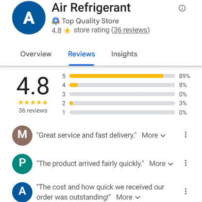 R22 Refrigerant 5lb (2.3kg) – For Older Home AC Units, Easy to Use