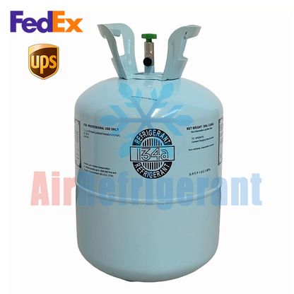 R134A Refrigerant 30lb (13.6kg) – For Car AC Repair, Easy to Use