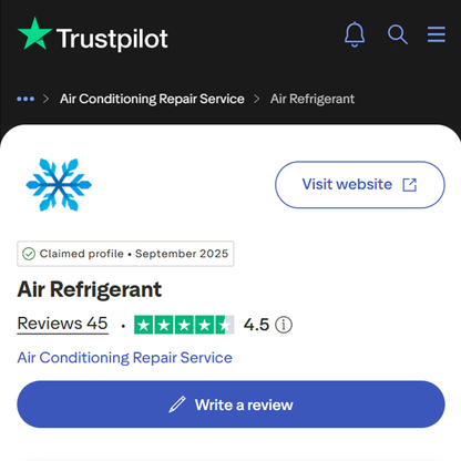 R22 Refrigerant 30lb (13.6kg) – For Older Home AC Units, Easy to Use