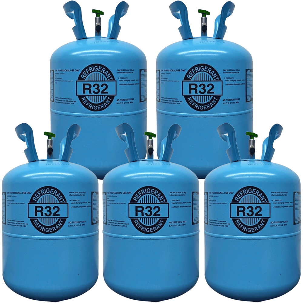 R32 Refrigerant 20.9lb Pack of 5 Cylinders